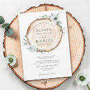 Recherche de en bois rustiques de mariage invitations Floral