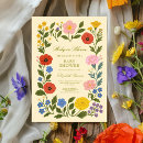 Recherche de cadre fleur invitations Bébé en fleurs