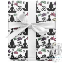 Recherche de yoga namaste papier papier cadeau Yogi