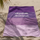 Recherche de serviettes de plage Violet