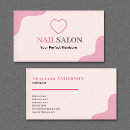 Recherche de profession manucure cartes visite Boss