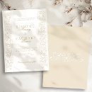 Recherche de floral baroque français invitations Couple