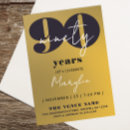 Recherche de quatre vingtième invitations Fête des 90 ans