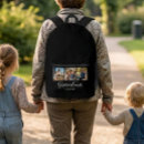 Zoek naar oma rugzakken Zwart wit