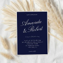 Recherche de argent marine invitations Classique