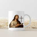 Recherche de croix religieuse tasses Jésus
