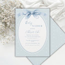 Recherche de pois blanc invitations Bleu