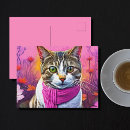 Recherche de chats tigrés cartes postales Contenu génératif