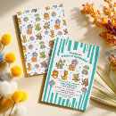 Recherche de fêtard invitations Animaux de zoo