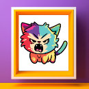 Zoek naar boze kat posters Boos