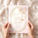 Recherche de bulles invitations Rose et or