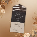 Recherche de peau de zèbre invitations Noir