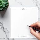 Recherche de blocsnotes Monogramme