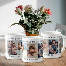 Recherche de papa joyeux anniversaire tasses Noir et blanc