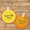 Recherche de fruit orange porteclés Tranche