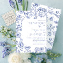 Recherche de bleu et blanc vintages Pour elle