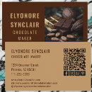 Recherche de brun chocolat cartes visite Élégant