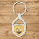 Recherche de souriant porteclés Jaune