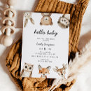 Recherche de ourson baby shower invitations Boho