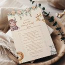 Zoek naar jungle baby shower spellen Waterverf safari dieren