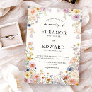 Recherche de fleur sauvage mariage invitations Printemps été