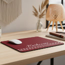 Recherche de cursif tapis souris Pour elle