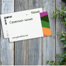 Recherche de vert jaune cartes visite Consultant