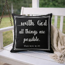 Recherche de religieux coussins Verset biblique