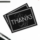 Recherche de monogrammes toutes vœux cartes Noir et blanc