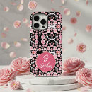 Recherche de fleurs noir iphone coques Arrière plan noir