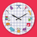 Recherche de aiguille et fil horloges Courtepointe
