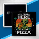 Recherche de pizza drôle badges Amateur de pizza