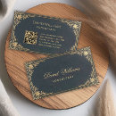 Recherche de écriture vintage cartes visite Code qr