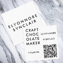 Recherche de fond blanc cartes visite Code qr