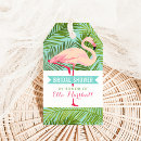 Recherche de feuille tropicale étiquettes cadeau Mariée