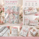 Recherche de théière papier cadeau Floral
