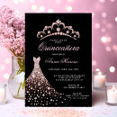 Recherche de diadème de diamant invitations Mes quinze ans