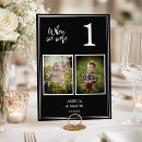 Recherche de de photo de mariage table cartes Minimaliste