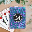 Recherche de jeu confettis de de cartes jeux de cartes Monogramme