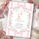 Recherche de de canard anniversaire invitations Vintage