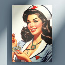 Recherche de infirmière vintage cartes postales Médecin