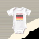 Recherche de drapeau allemand m bébé vêtements Patriotique