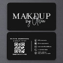 Recherche de affaires de maquilleur cartes visite Customer