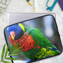 Zoek naar vogels laptop sleeves Kleurrijk
