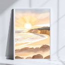 Zoek naar zonsondergang posters Strand
