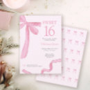 Recherche de ruban rose invitations Coquette