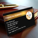Recherche de planificateur financier cartes visite Élégant