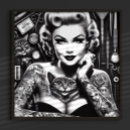 Zoek naar alternatieve posters Getatoeëerde vrouw