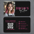Recherche de sourcil cartes visite Client(e)