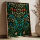 Zoek naar vintage bloemenpatroon posters William morris